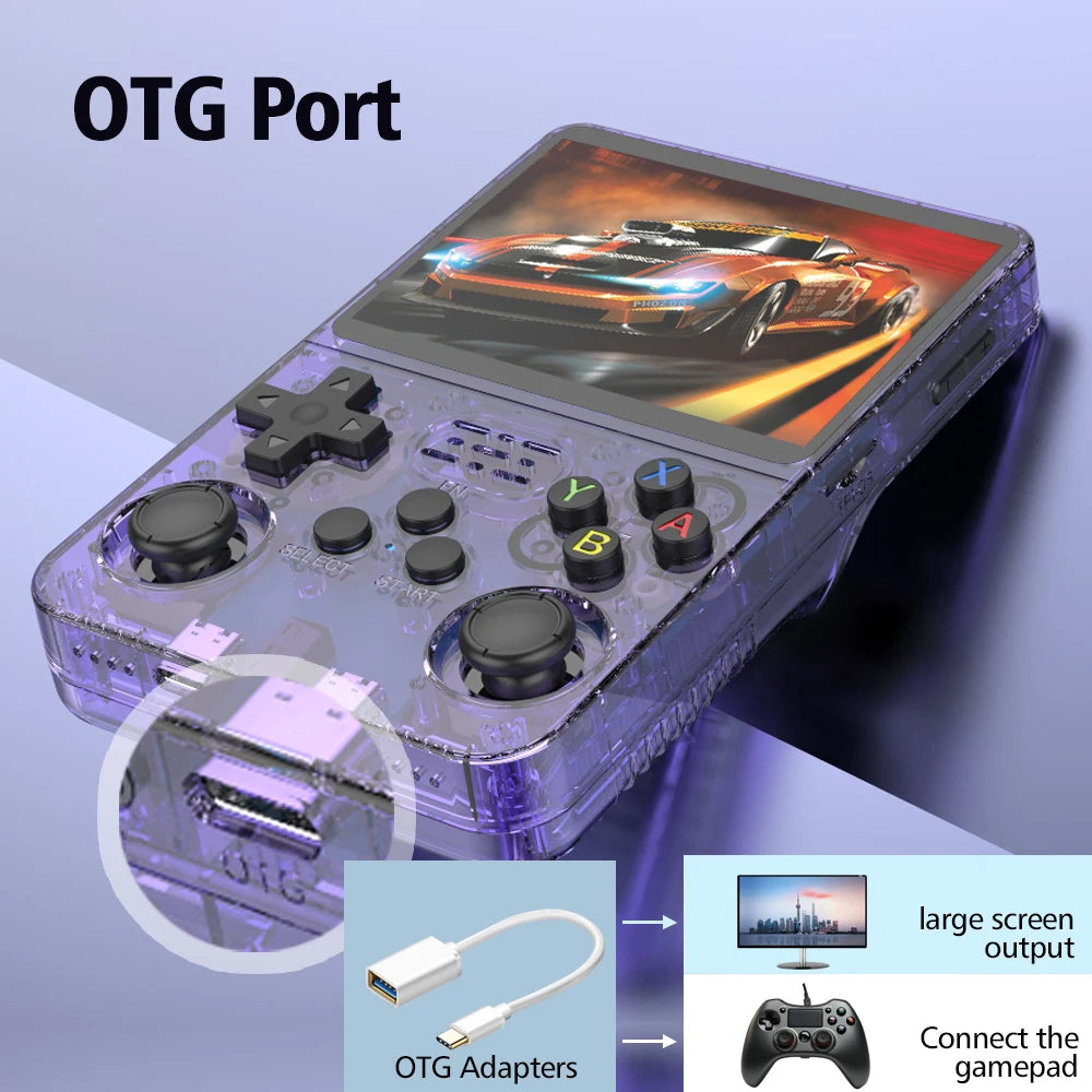 Console de Jeu Portable Rétro X6 – Plus de 10 000 Jeux Classiques Intégrés